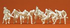 16528 Preiser Armored Infantry of German Wehrmacht dismounting vehicle (12 unpainted figures)